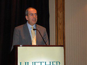 Brother Jorge delivered a keynote address at the 2012 Huether Lasallian Conference.